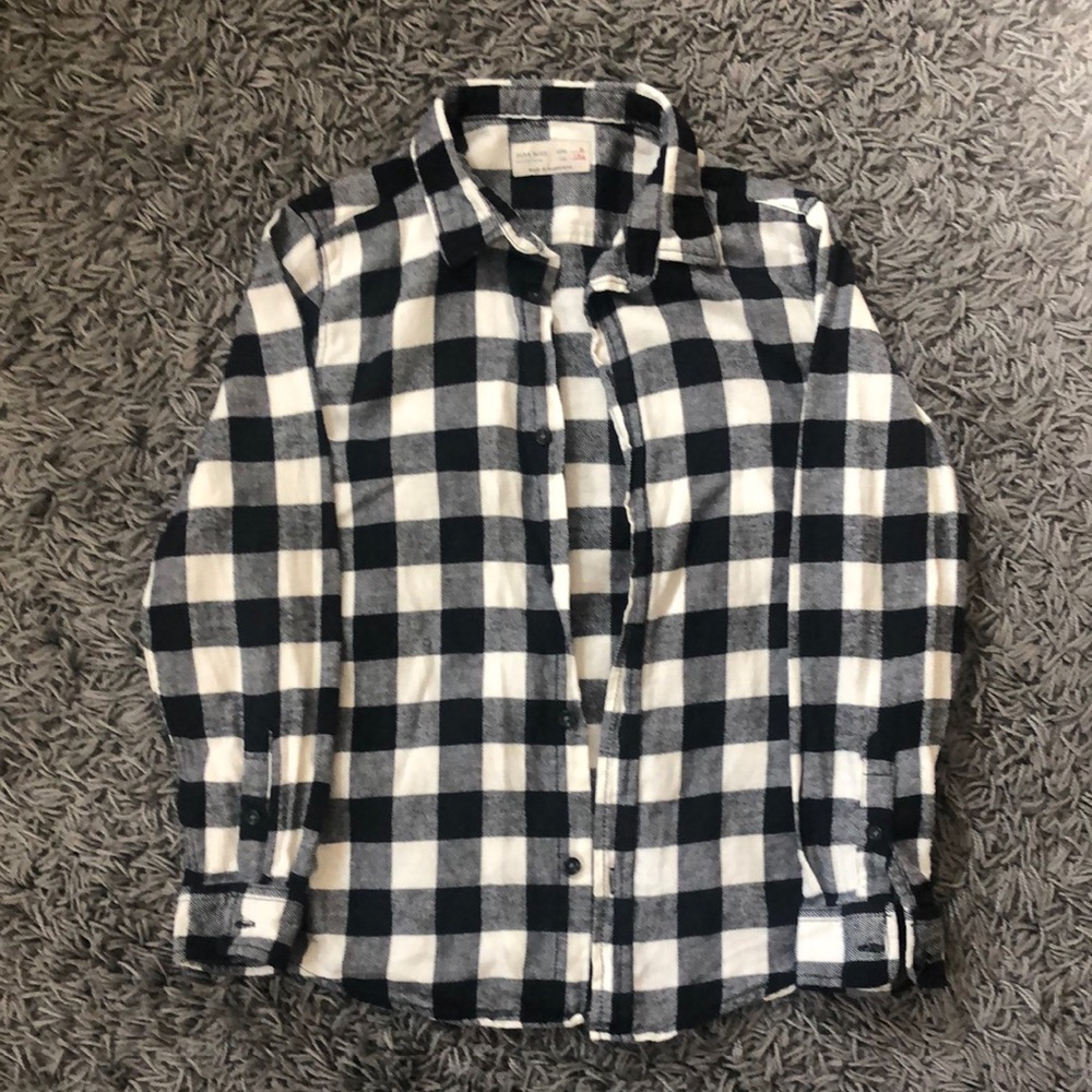 Zara kids fennel shirt size 9